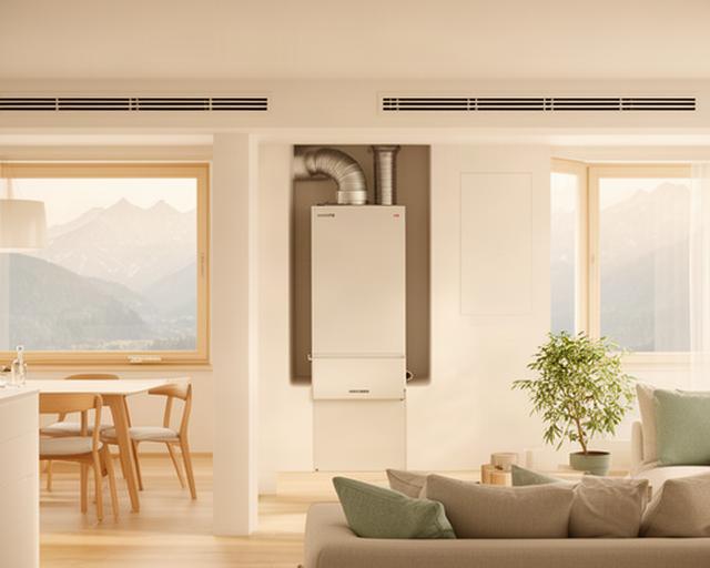 Zentrale Wohnraumlüftung in einem Einfamilienhaus in St. Veit