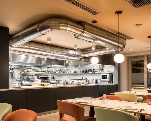 Zu- und Abluftanlage in einem Restaurant in Villach